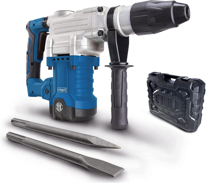 Scheppach 2in1 Bohrhammer DH1600Max | Schlagbohren - Meisseln | Schlaghammer 1600W Leistung | 10 Jou