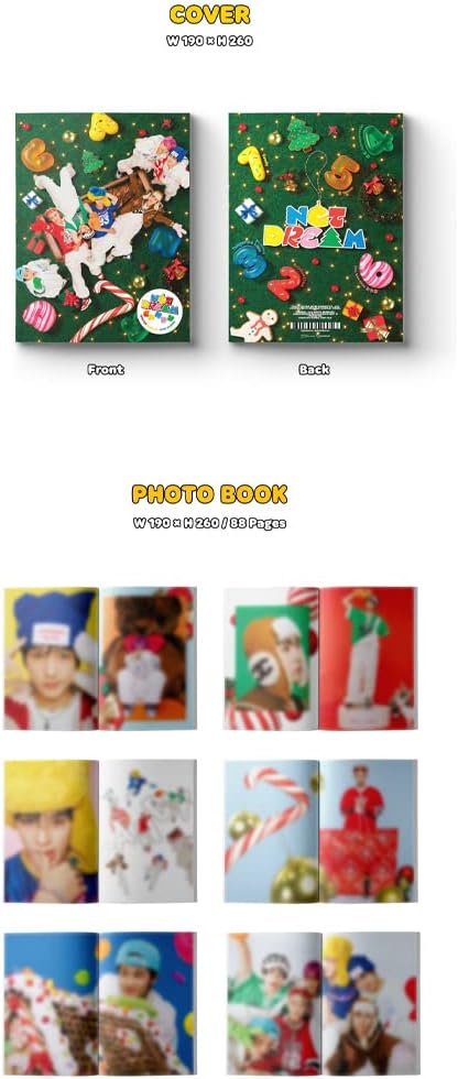 NCT Dream Winter Special Mini Album Candy Photobook ver + Poster