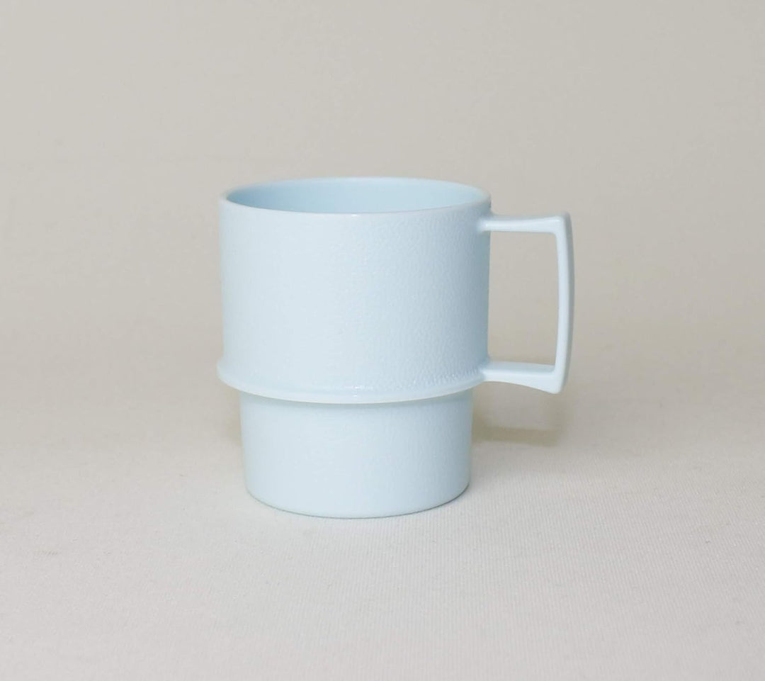 TUPPERWARE 2 Joghurtbecher für Siebservierer Joghurtbereiter + 80ml Becher Hellblau