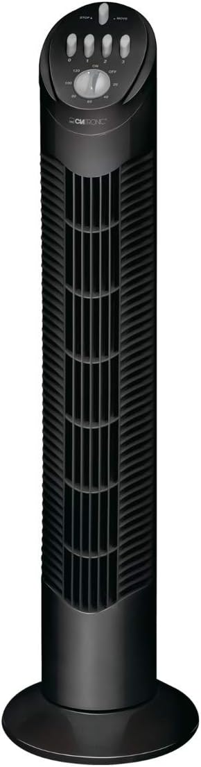 Clatronic Tower Fan/ Turmventilator/ Säulenventilator/ Standventilator TVL 3546; Oszillation 75 Grad