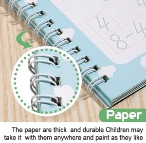 CosyCorner Magische Handschrift Arbeitsmappen Handschrift Praxis Magisches Kopierbuch, Handschrifthi