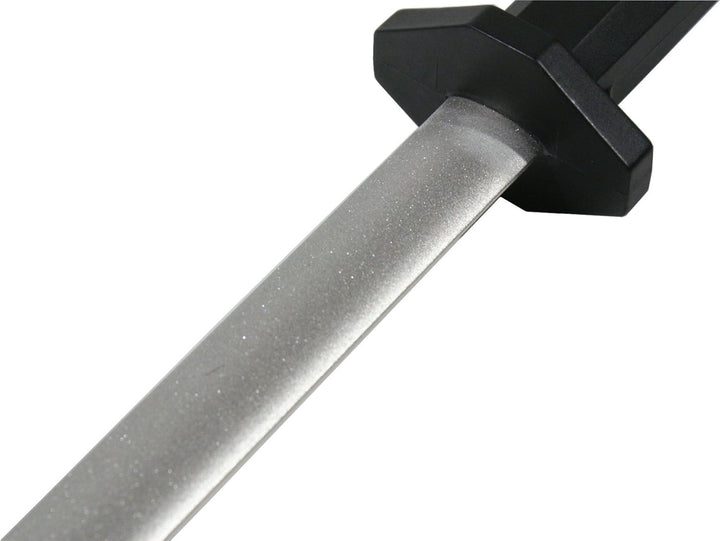 GRÄWE Diamant-Wetzstahl - Härte 70-80 HRC - Messerschärfer mit Diamantbeschichtung - oval - Zuglänge