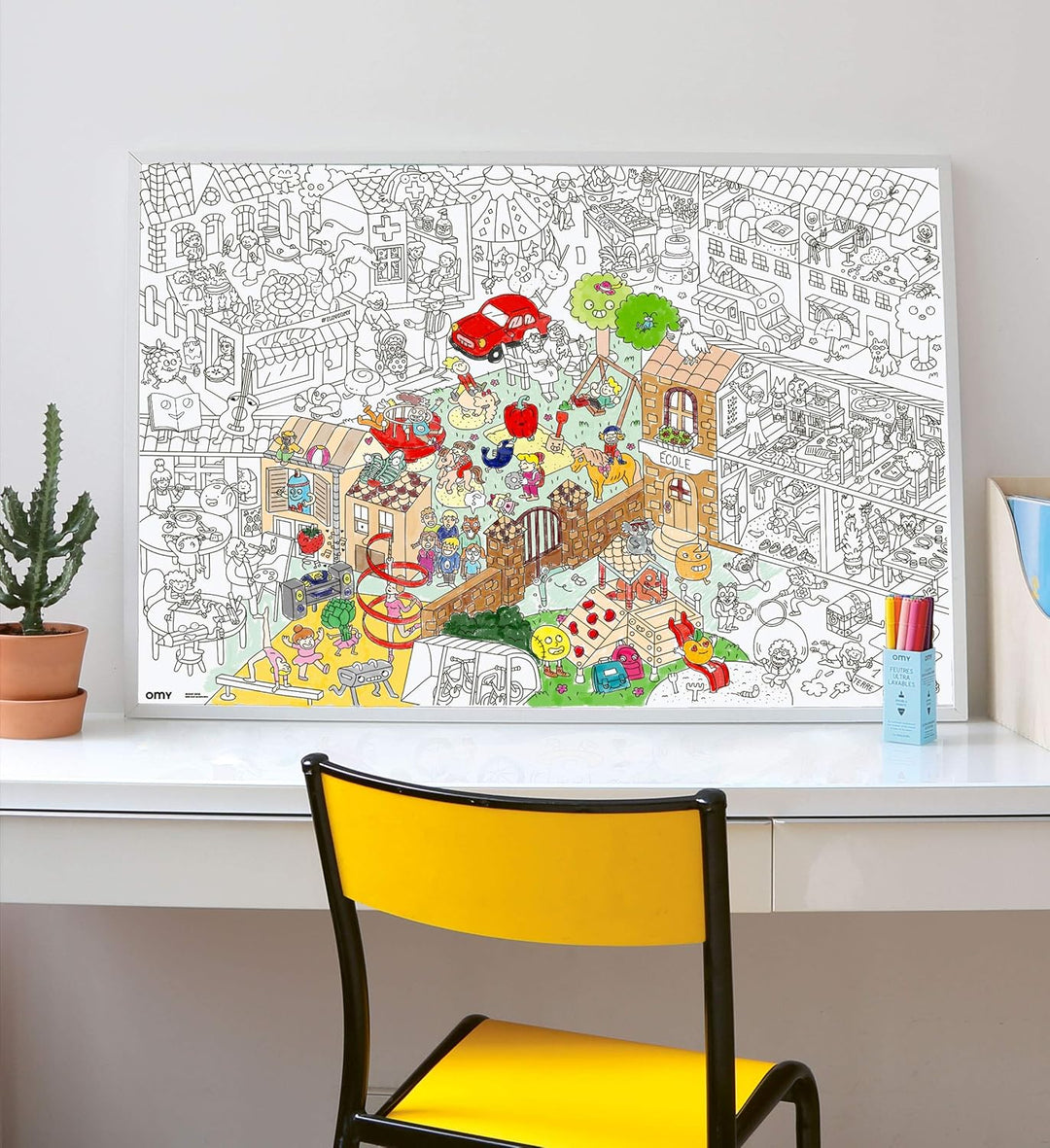 Omy Riesiges Malposter für Kinder – Kinderleben Kids Life, Kids Life