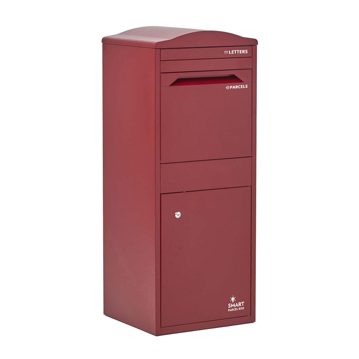 SMART PARCEL BOX Paketbox draussen, Standbriefkasten mit Paketfach, Paketbriefkasten XXL, grosse Pos