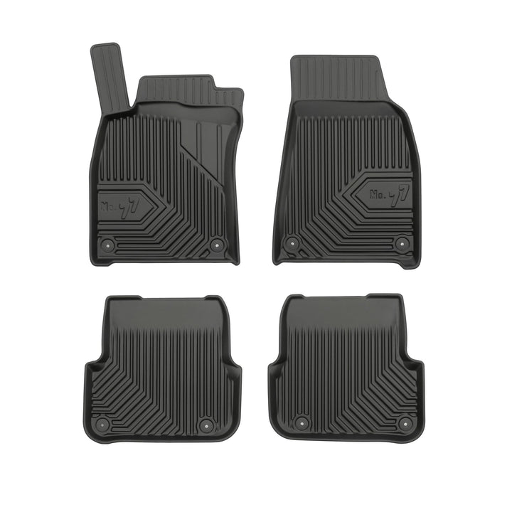FROGUM No.77 Gummimatten Ganzjahresset von Auto Fussmatten Autofussmatten für Audi A6 C6 2008-2011 |