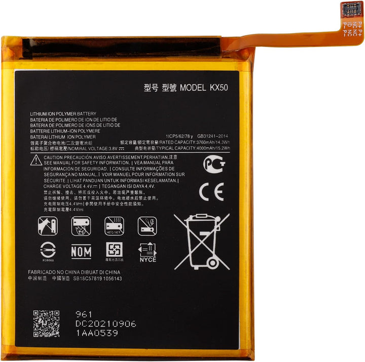Swark KX50 Akku Replacement Komplett with Moto G Pro & Moto G Stylus XT2043, XT2043-4 with Tools