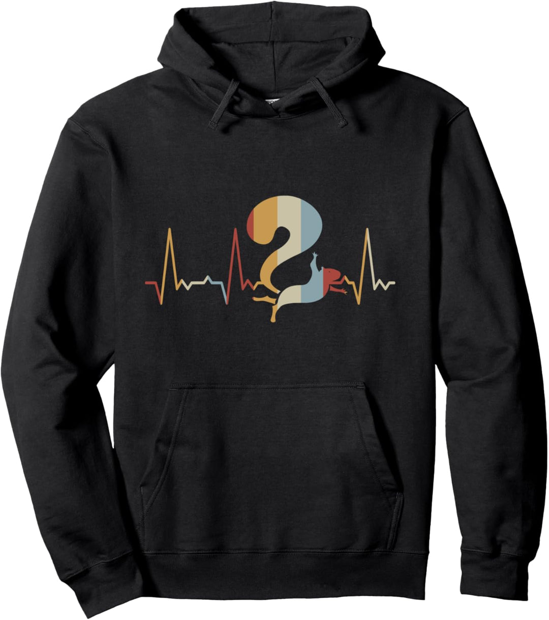 Herzschlag Eichhörnchen Pullover Hoodie