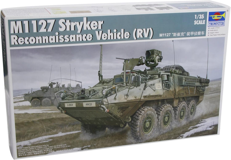 Trumpeter 00395 Modellbausatz M1127 Stryker RV