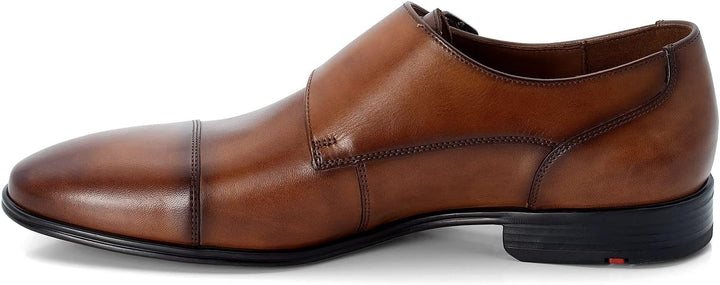 LLOYD Herren Slipper Mailand, Männer Businessschuhe,lose Einlage,Normalweit 38 EU Cognac, 38 EU Cogn