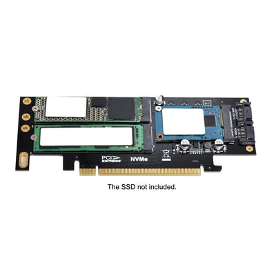 chenyang CY Dual SATA & PCI Express PCI-E 3.0 zu NGFF NVME M.2 MSATA M-Schlüssel B/M-Schlüssel SSD K