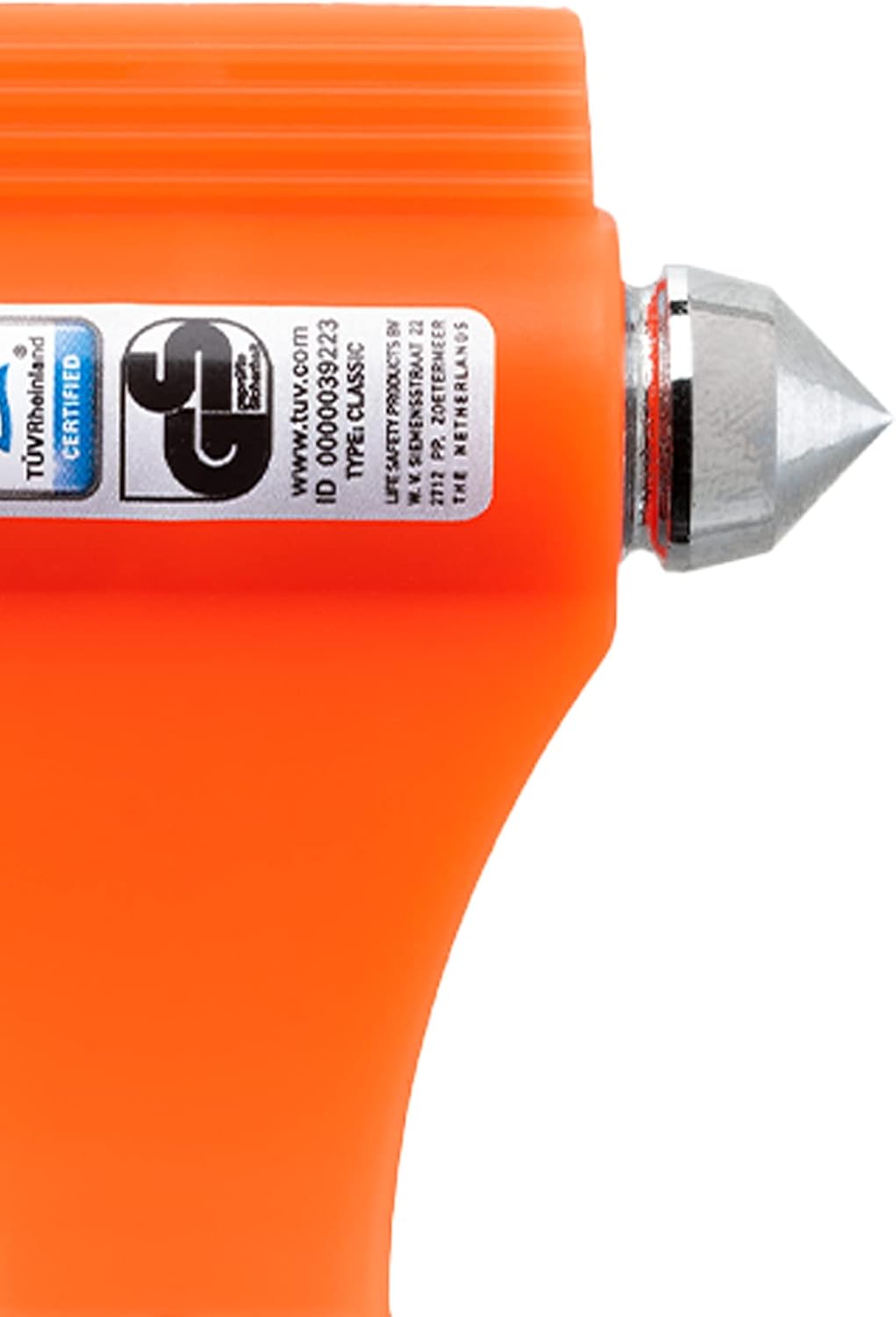 Lifehammer Brand Auto-Sicherheitshammer, das Original Notausbruch- und Rettungswerkzeug mit Gurtschn