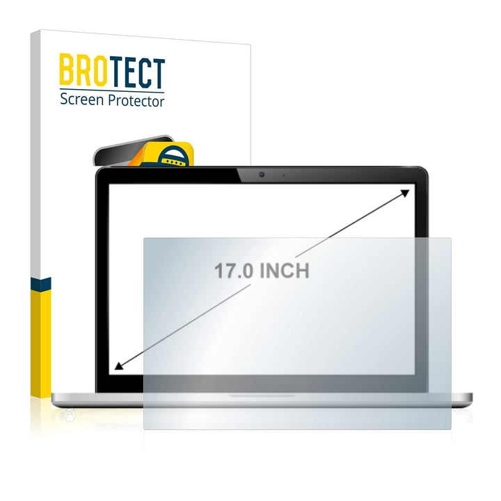 BROTECT 17" Entspiegelungs-Schutzfolie für Notebooks mit 17,0 Zoll (43.2 cm) [368 mm x 229 mm, 16:10