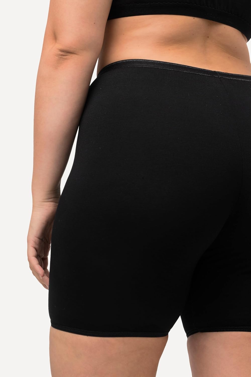 Ulla Popken Damen Pantys, 3er-Pack Panties (3er Pack) 42-44 Schwarz, 42-44 Schwarz