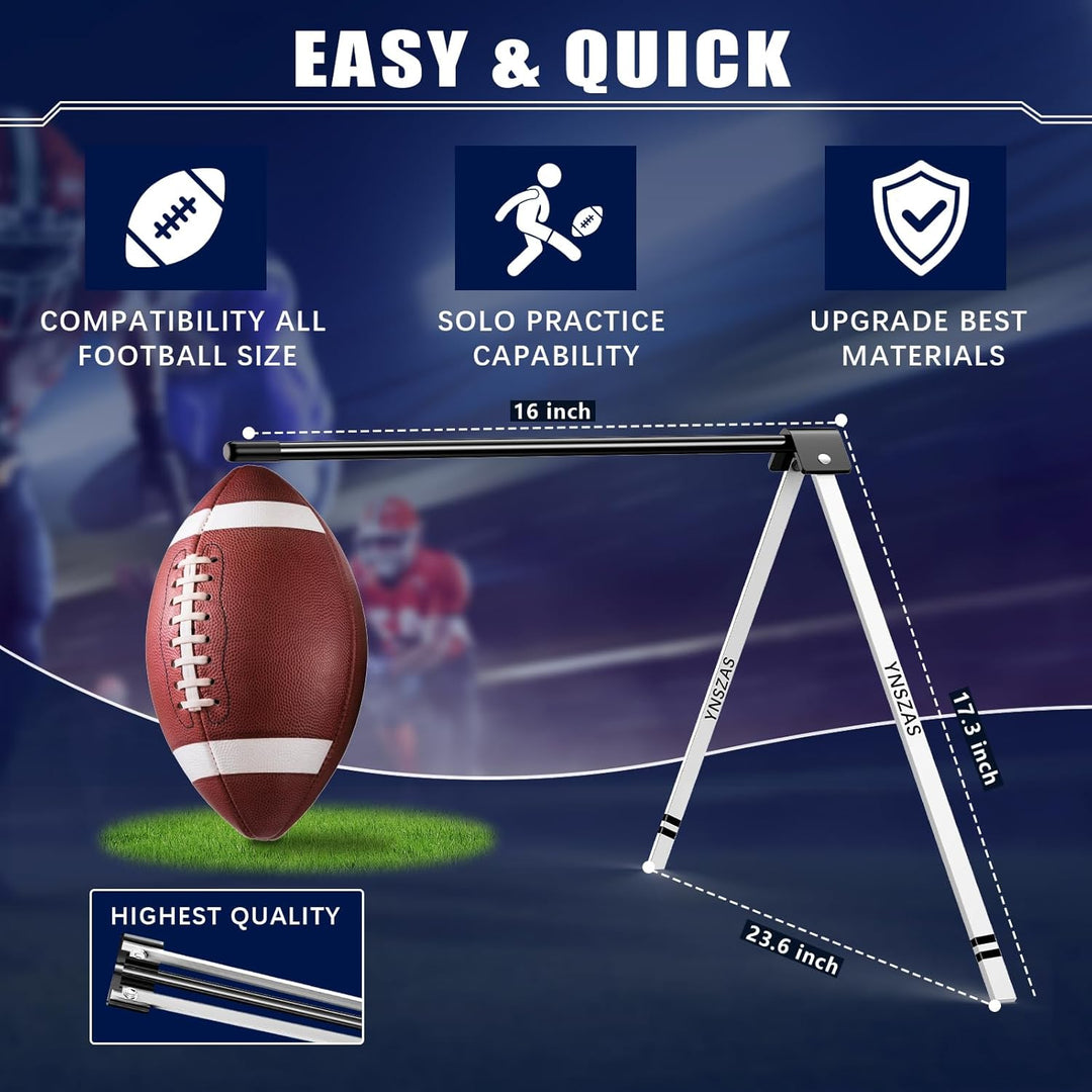 YNSZAS Kicking Tee, tragbarer Field Goal Kicking Holder Ständer, Kickoff Tee kompatibel mit Allen Fu