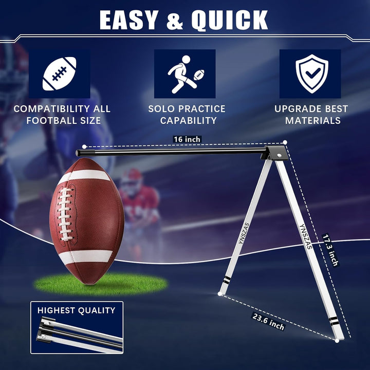 YNSZAS Kicking Tee, tragbarer Field Goal Kicking Holder Ständer, Kickoff Tee kompatibel mit Allen Fu