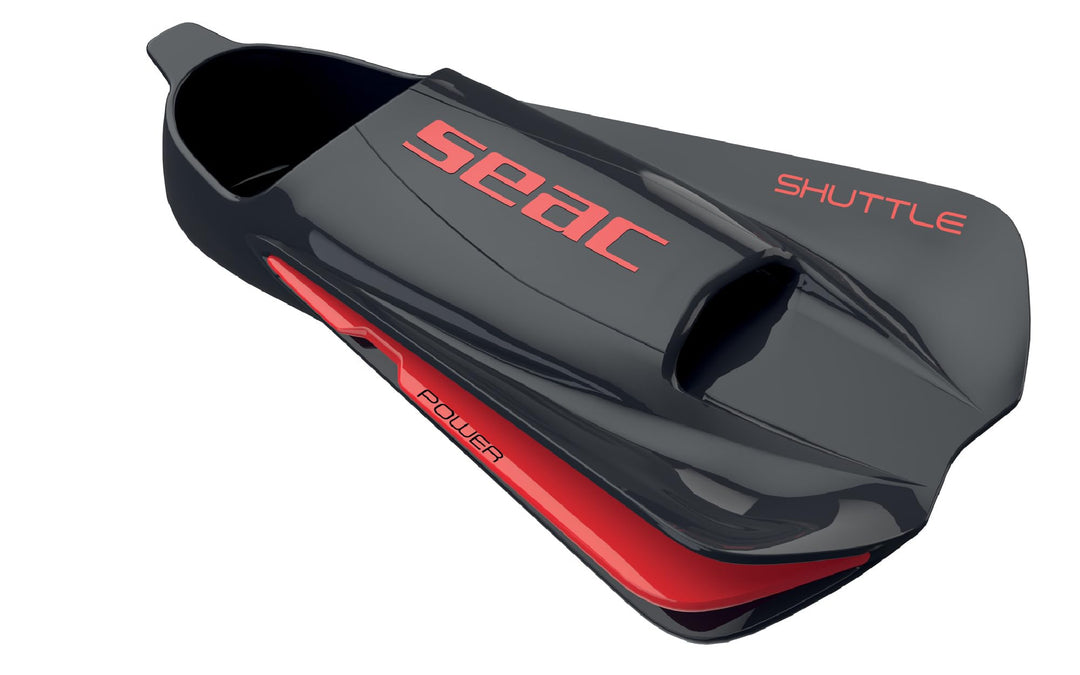 Seac Unisex Shuttle Schwimmflossen aus 100% Silikon, kurz, für Kraft- oder Cardio-Training 40/41 EU