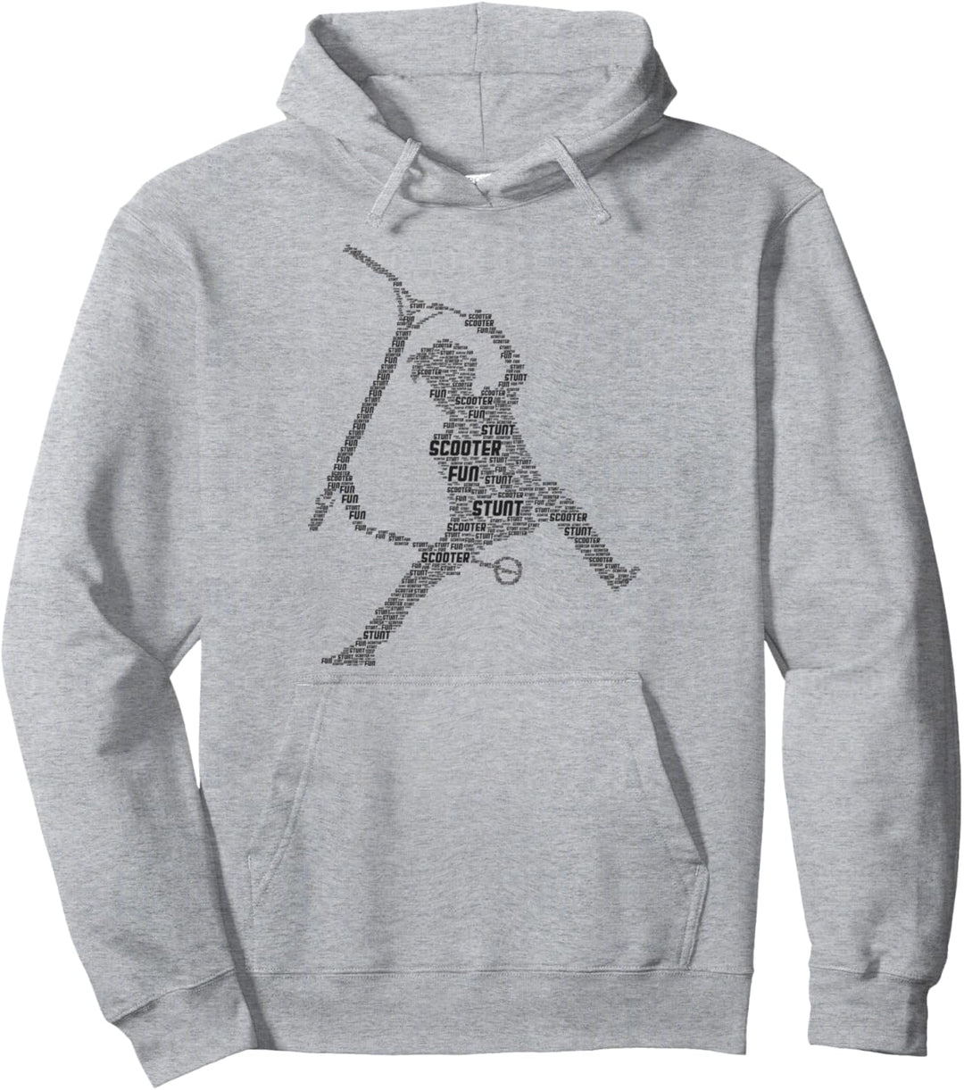 Scooter Stunt Roller E-Scooter Tretroller Jungen & Kinder Pullover Hoodie
