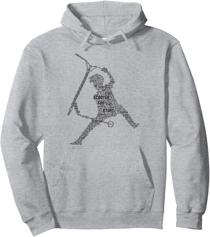 Scooter Stunt Roller E-Scooter Tretroller Jungen & Kinder Pullover Hoodie