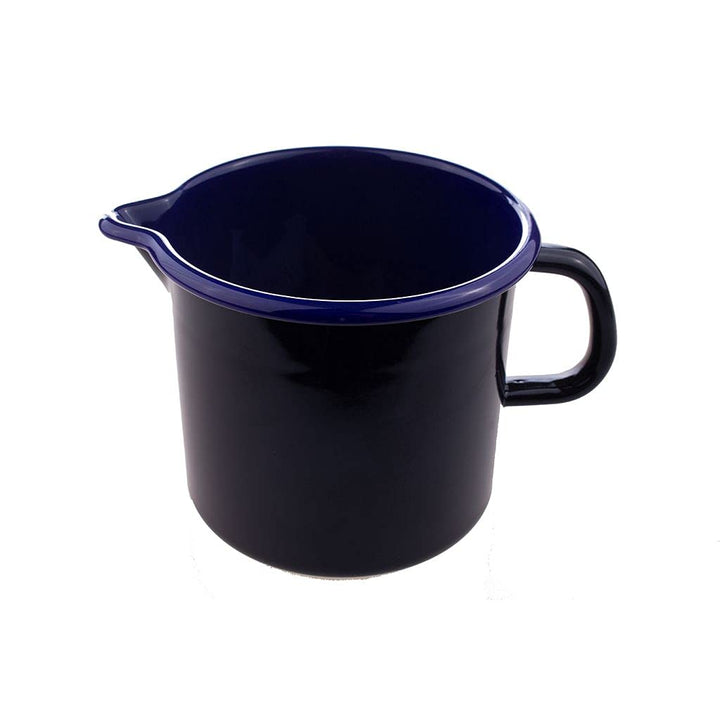 Riess, 0040-025, Schnabeltopf schwarz-blau 12, CLASSIC - HOTEL PROFI SCHWARZ/ BLAU, Durchmesser 12 c