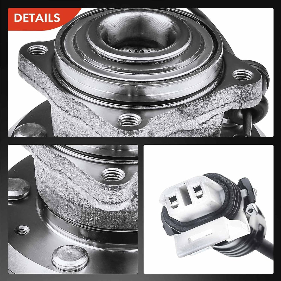 Frankberg 2x Radnabe Radlagersatz Hinterachse Kompatibel mit Captiva C100 C140 SUV 2.0L-3.2L 2006-20