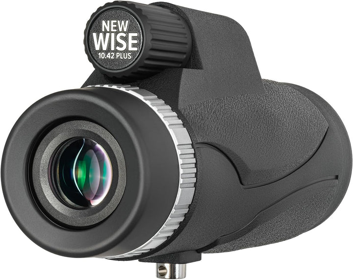 Levenhuk New Wise Plus 10x42 Monokular mit BaK-4 Optik und IP67-Schutz | Leichtes und Tragbares, Sti