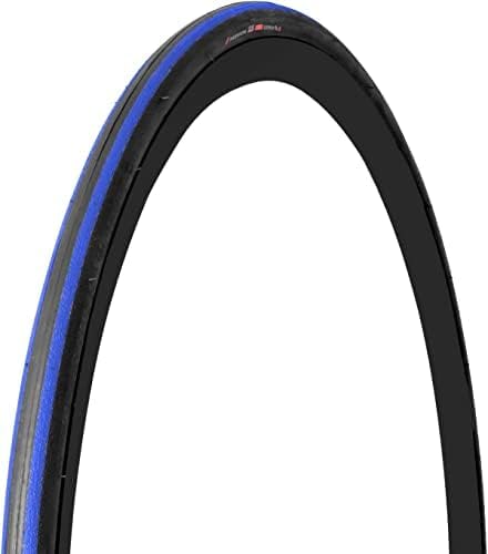 GORIX Road Bike Slick Tire 700×23C or 700×25C Cycling Bicycle (Passion) 700×25c Black×Blue(1 Tire),