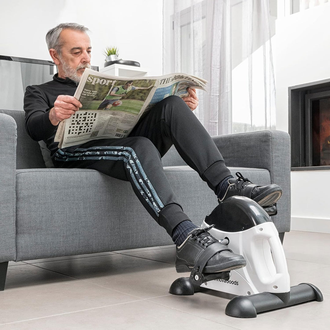 InnovaGoods Unisex – Erwachsene Fipex Pedale für Arme und Beine Fitness, Weiss/Schwarz, Einheitsgrös