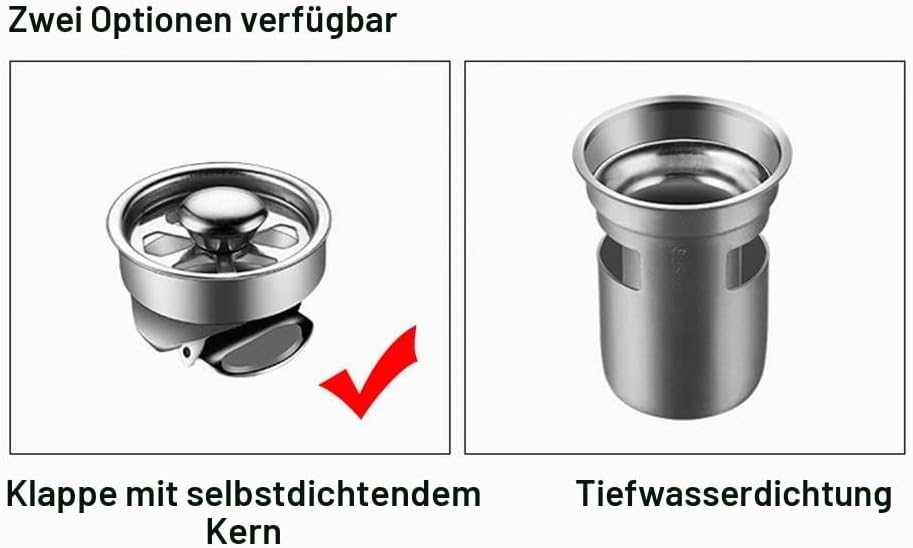 Bodenablauf Quadratisch Linear Anti-Geruchs-Abfluss Ablaufgarnitur Edelstahl Bad Duschabfluss Haarfä
