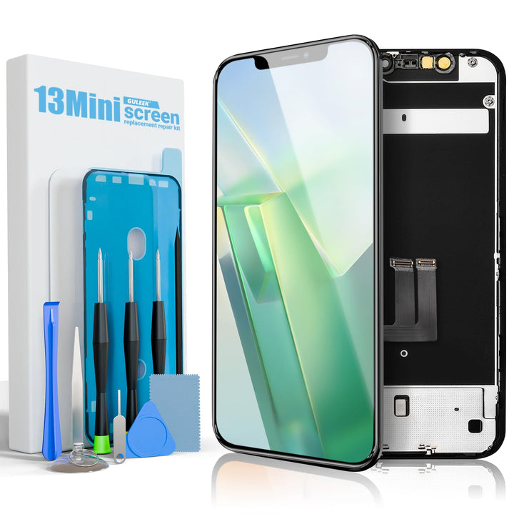 Display für iPhone 13 Mini 5,4" LCD FHD Ersatz Bildschirm Touch Digitizer | COF, Full HD, präzise To