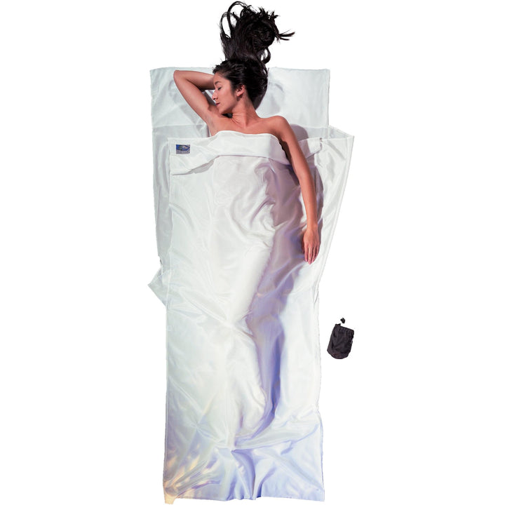 Cocoon Seiden-Baumwollschlafsack Travel Sheet - Silk/Cotton - Natur natur 86"x35", natur 86"x35"