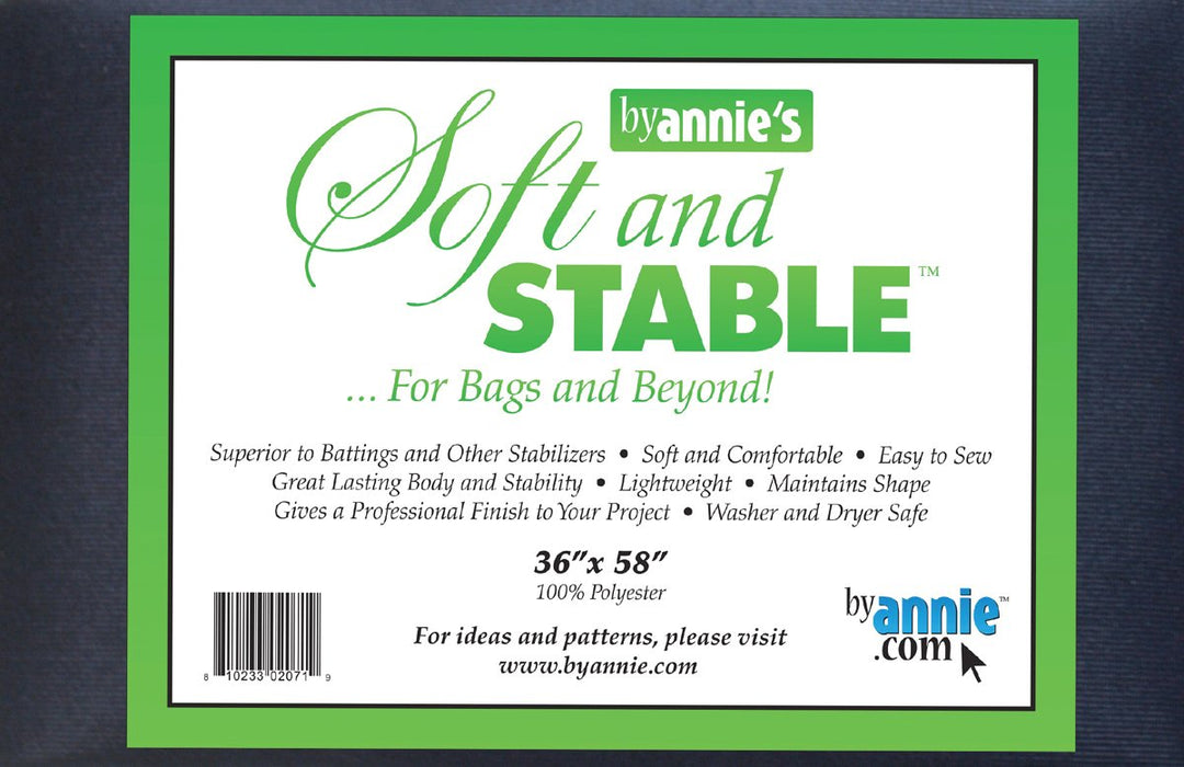 ByAnnie's S&S1036 36x58 Black Stoff, Polyester-Mischgewebe, schwarz, 7.62 x 38.1 x 25.4 cm