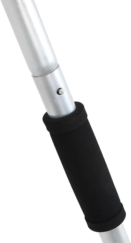 vidaXL Heugabel Stiel, Gabelstiel mit Gummigriff, Ersatzstiel für Gabel, Mistgabelstiel Dunggabelsti