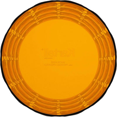 Kartell 01225MM Matelasse' Vase, Plastik, amber, 23 x 30 cm Ambra, Ambra