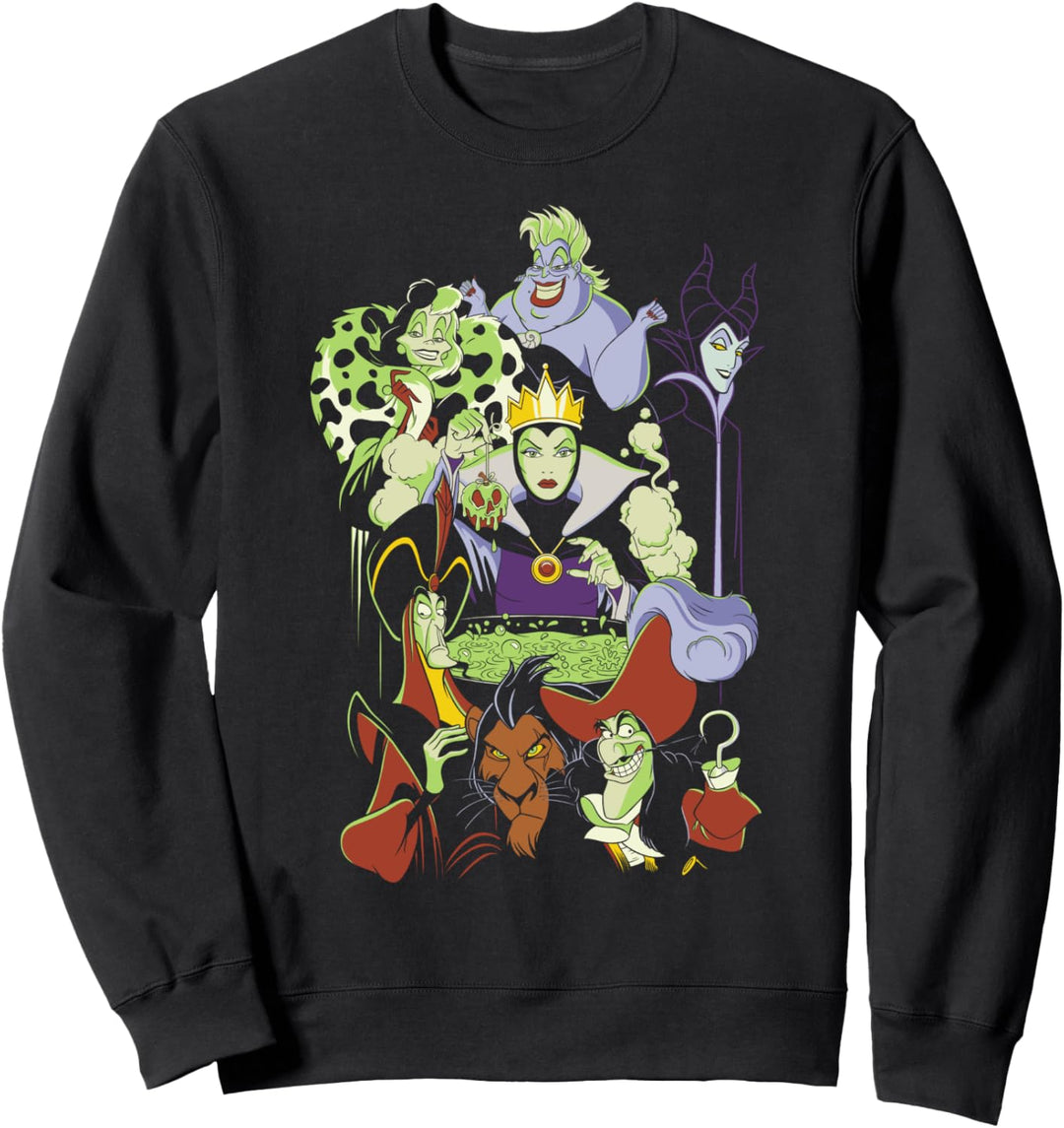 Disney Villains Cauldron Group Shot Sweatshirt