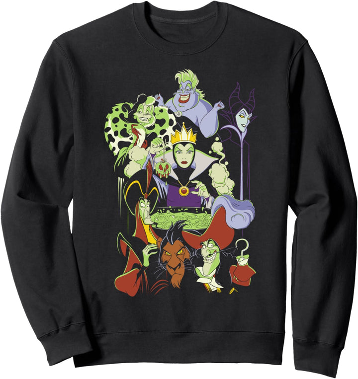 Disney Villains Cauldron Group Shot Sweatshirt