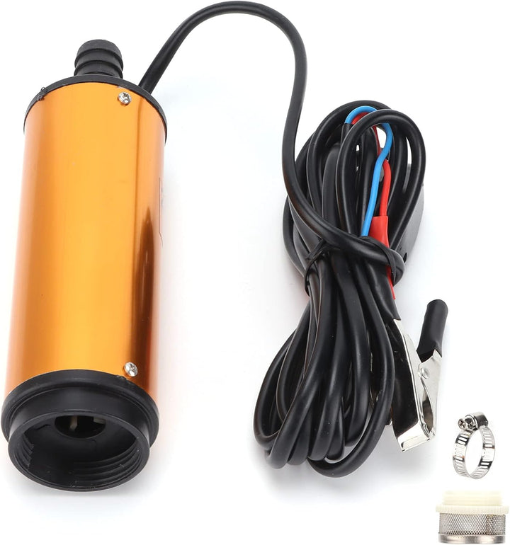 DC 24V Kraftstoffförderpumpe Elektrische Tragbare Mini-Aluminiumlegierungsschale Zum Pumpen von Dies