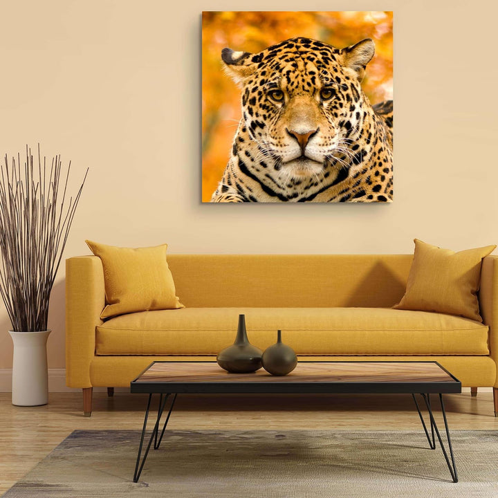 Startonight Bilder Jaguar, Leinwandbilder Moderne Kunst, Tiere Wanddeko Kunstdrucke, Wandbilder 80 x