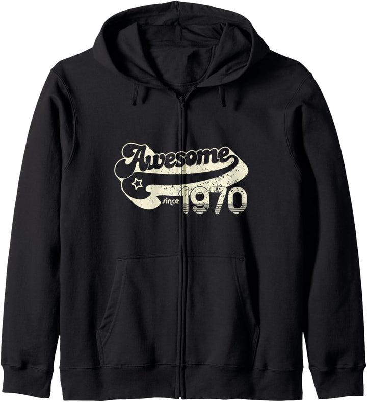 50. Geburtstag Geschenk Vintage 1970 50 Jahre Männer Frauen Kapuzenjacke