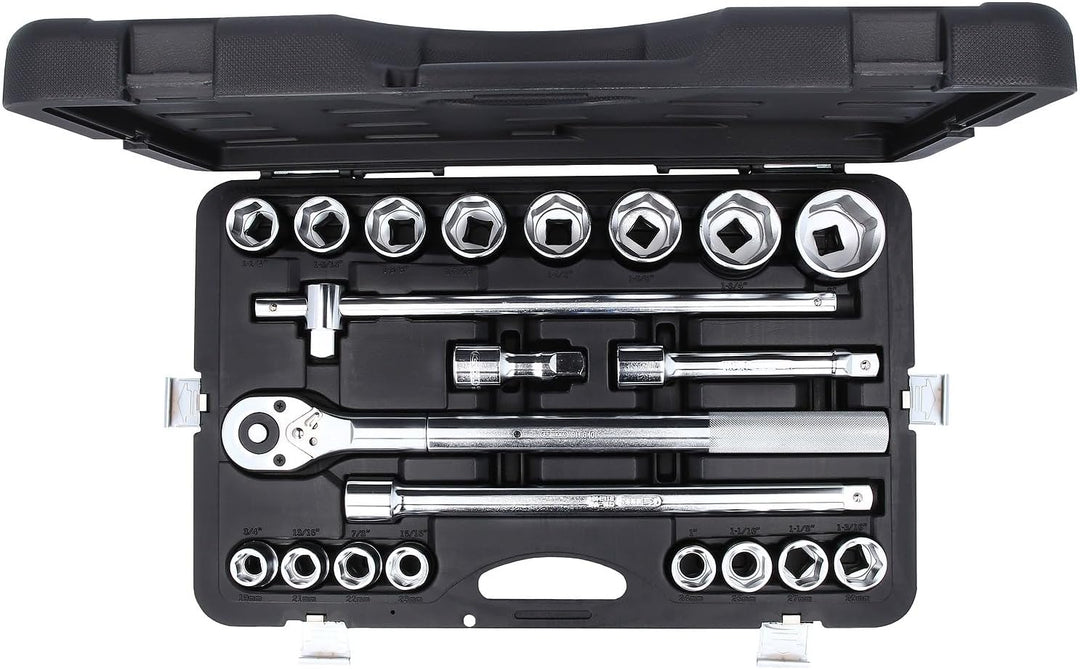 KS Tools 911.0721 3/4" Steckschlüssel-Satz, 21-tlg 6-kant 3/4", 6-kant 3/4", 3/4", 6-kant 3/4"
