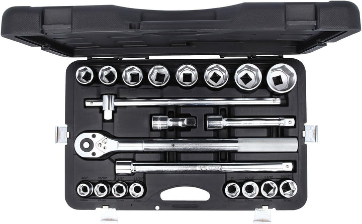 KS Tools 911.0721 3/4" Steckschlüssel-Satz, 21-tlg 6-kant 3/4", 6-kant 3/4", 3/4", 6-kant 3/4"
