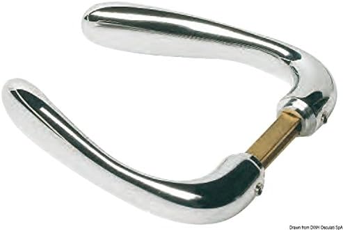 Osculati Classic Türklinke Kata Messing, verchromt 113 mm