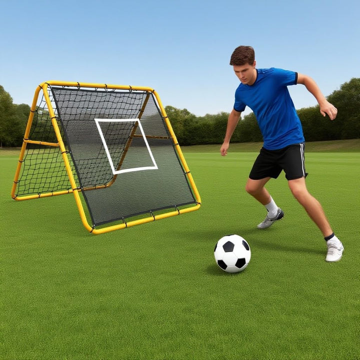 GarveeLife Fussball Rebounder | Tragbares Rebound-Netz | Profi-Trainingshilfsmittel Für Geschicklich