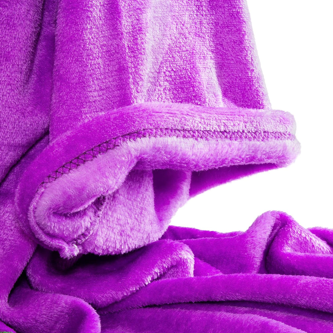getDigital Purpur Tentakel Ärmeldecke aus Mikrofaser-Fleece - Tragbare Kuscheldecke mit Ärmeln als l