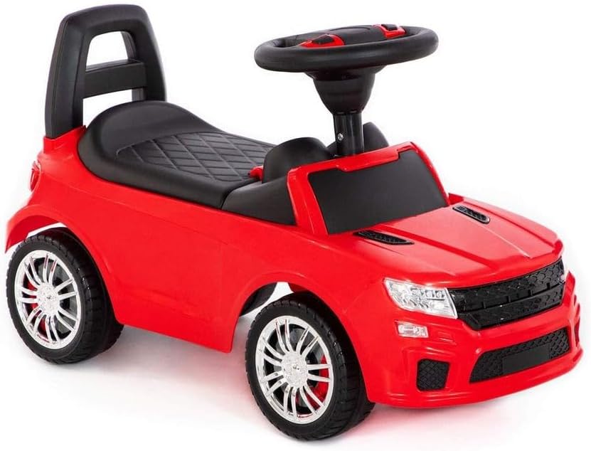 Rutscher Auto rot Super Car Nr.6 Sound Kinder Rutscherfahrzeug Lauflernhilfe