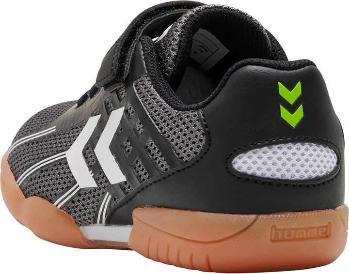 hummel Unisex Kinder Root Elite Jr VcHandball Shoe 28 EU Schwarz, 28 EU Schwarz