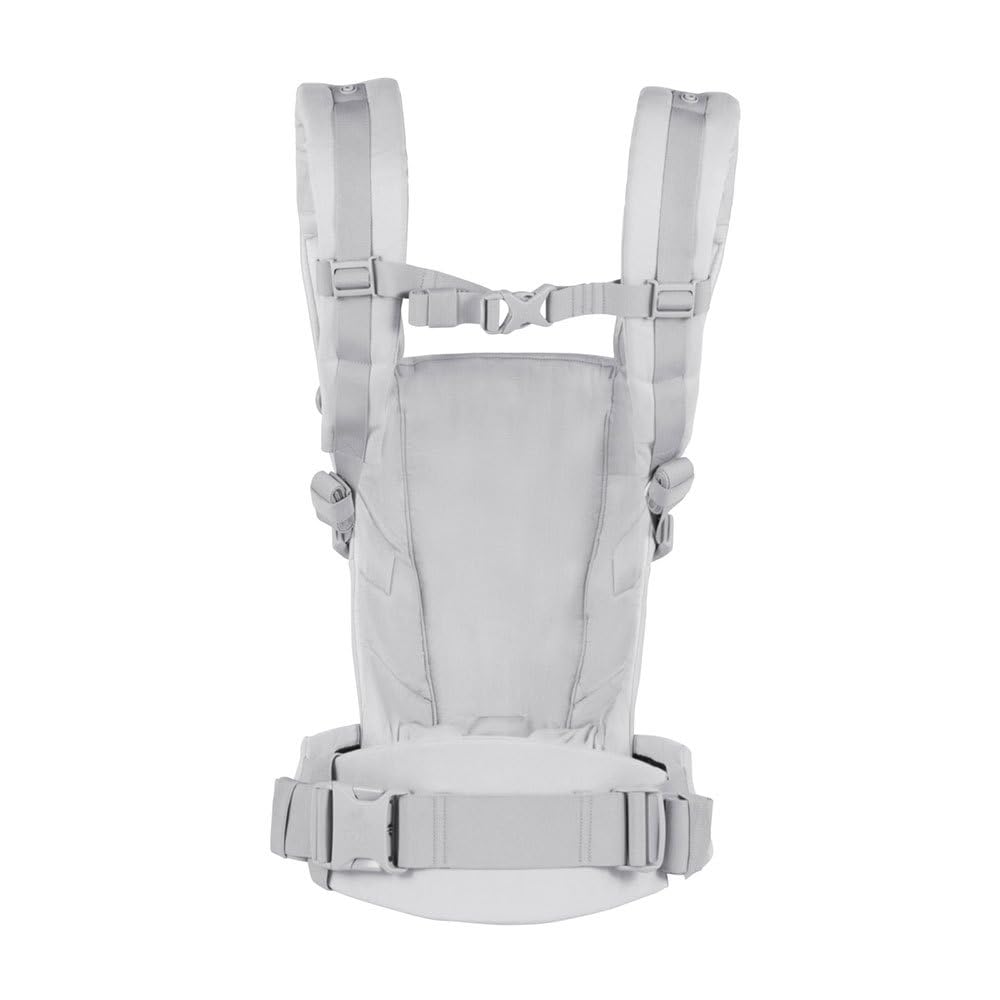 Ergobaby Adapt Babytrage für Neugeborene ab Geburt, 3-Positionen SoftTouch Cotton Ergonomische Babyb