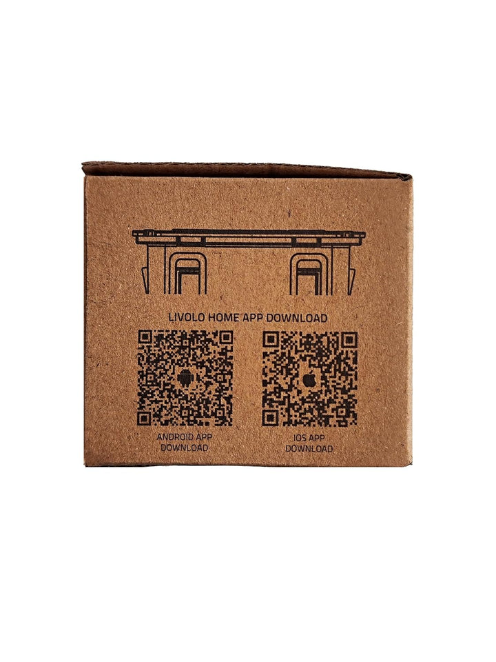 LIVOLO Touch Taster Licht - Taster Türklingel Berrührungsschalter Unterputz UP Komplettset mit Glasb