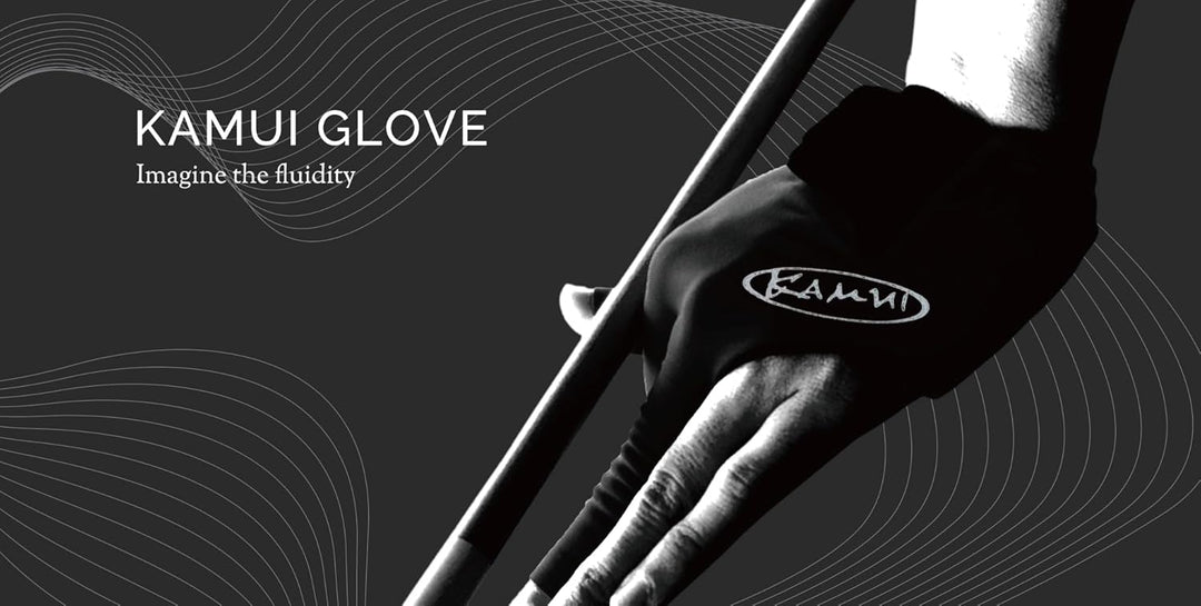 KAMUI Billardhandschuh QuickDry für linke Hand, Schwarz XL, XL