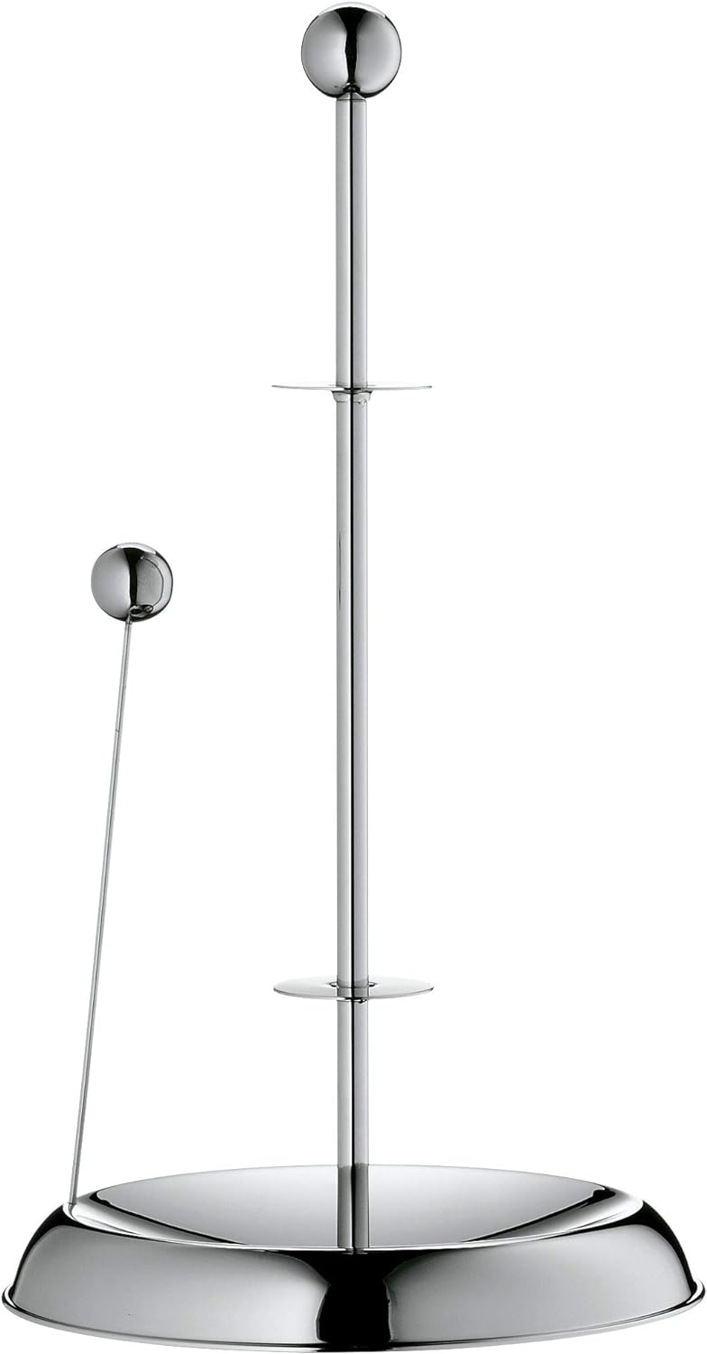 WMF Gourmet Küchenrollenhalter stehend 31 cm, Cromargan Edelstahl poliert, spülmaschinengeeignet Sin