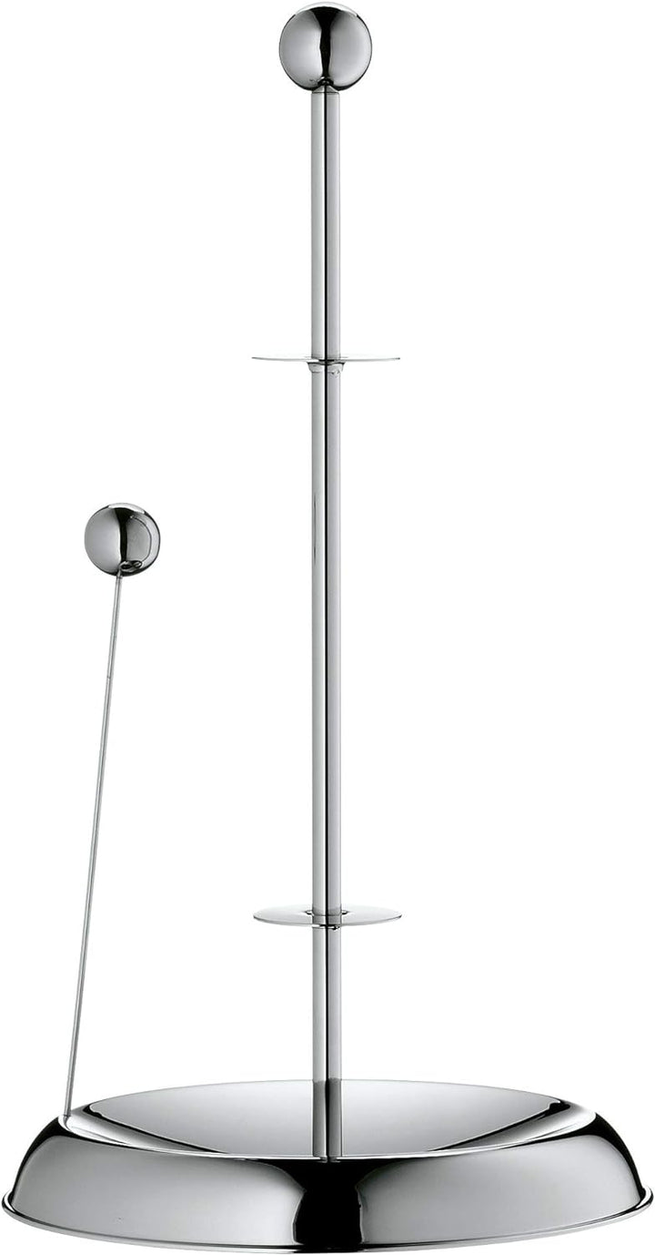 WMF Gourmet Küchenrollenhalter stehend 31 cm, Cromargan Edelstahl poliert, spülmaschinengeeignet Sin